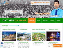 Tablet Screenshot of datnendanang.com